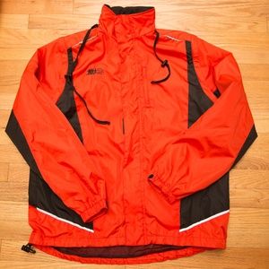 Men's Red Frank Shorter Running Gear Jacket